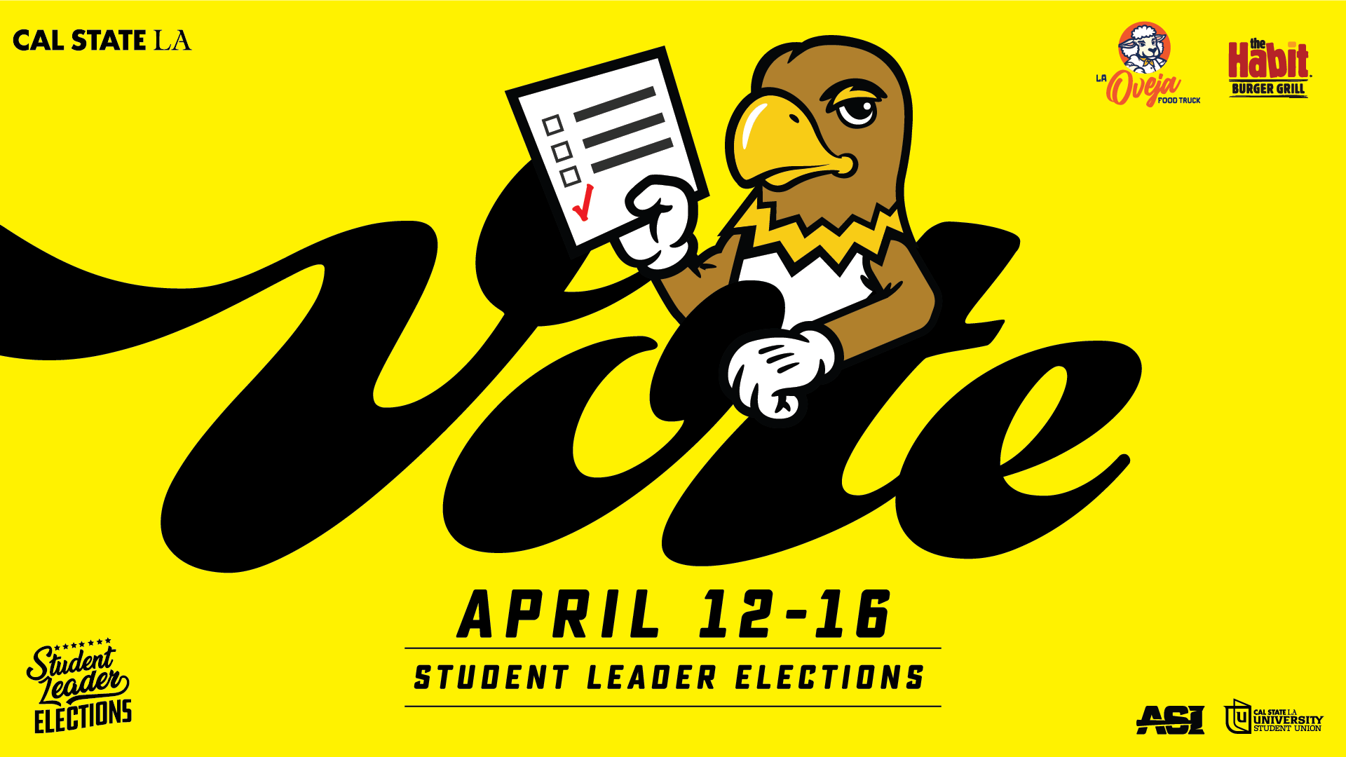 Student Leader Elections Home Page Header